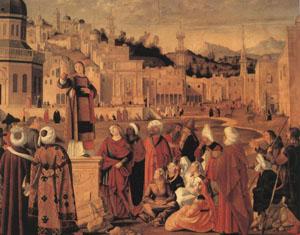 Vittore Carpaccio Stephen Preaching at Jerusalem (mk05) china oil painting image